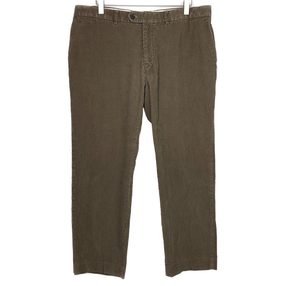 Lauren Ralph Lauren Light Brown Corduroy Pants Custom Hem 36